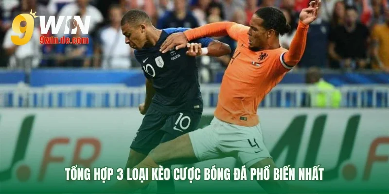 Ba dạng kèo bóng đá thông dụng nhất